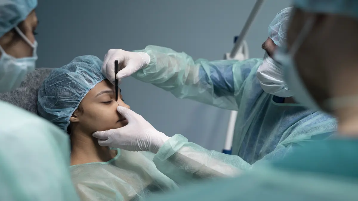 Cosmetic surgery procedures